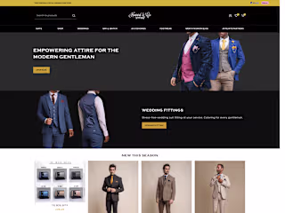 Wordpress Ecommerce Website- Luxury Clothing Brand (Woocommerce)