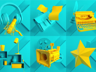 3D elements for website