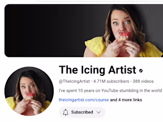 Customer and Admin Support for The Icing Artist