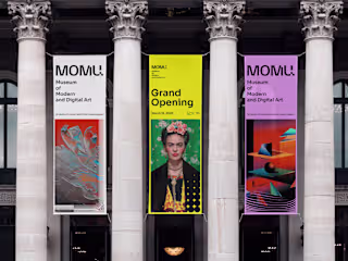 MOMU Visual Identity (Museum Branding)