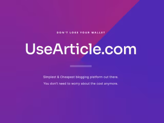 UseArticle.com