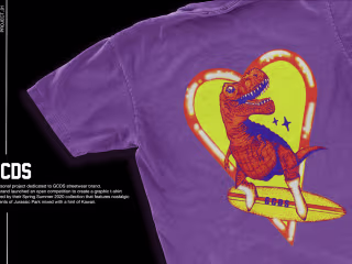 GCDS Merch Graphic Tee
