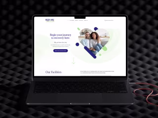 Recovery With Heart - Webflow Development
