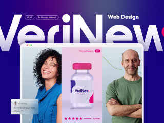 Minimal yet creative web design
