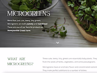 New Website for Local Farm