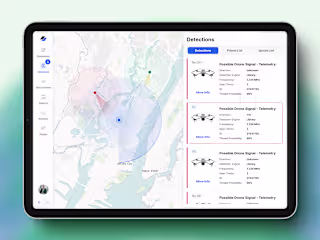Drone Detection System Interface