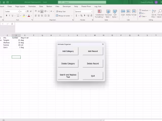 VBA Sheet Management App