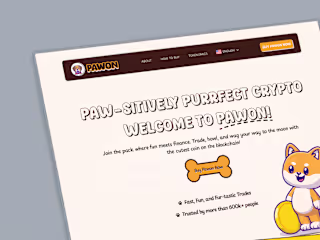 Pawon: Website Design and Framer Development