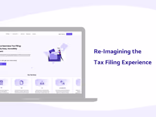 Income Tax return e-filing website design for India