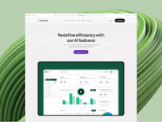 Aimate:- Saas web design