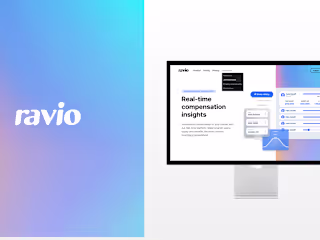 Webflow website for real-time compensation management startup 