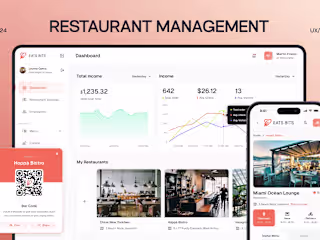 Restaurant Management SaaS Platform | Analytics App POS.