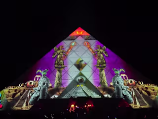 Visuals for BURNING MAN Festival