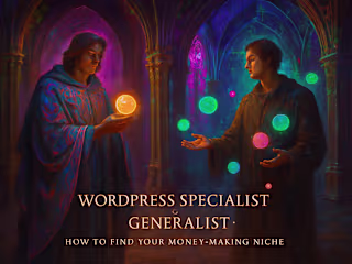 WordPress Specialist vs. Generalist: How to Find Your Money-Making Niche