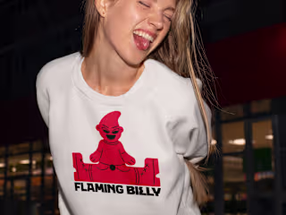 Flaming Billy Logo Design