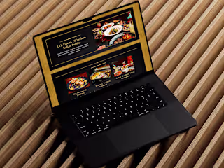 Indian Pavilion Restaurant Website design