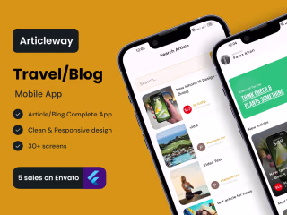 Article/Blog writing App Flutter