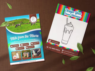 Farm business Marketing and promotion flyer design