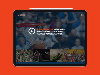 Website for a Sports Marketing Agency