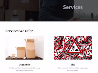 Moving Company Website