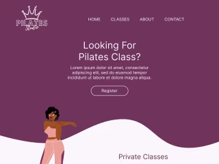 Queen Pilates UI Design on Behance