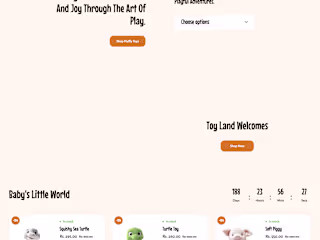 Shopify-Powered Kids E-commerce Store