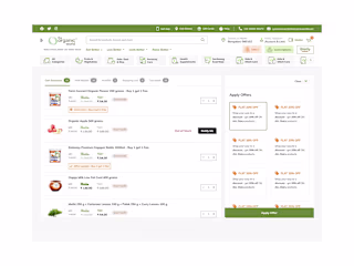 Admin Dashboard for E-commerce Store (Organic Products)