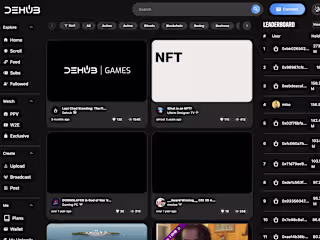 Dehub: The Decentralised Entertainment Hub