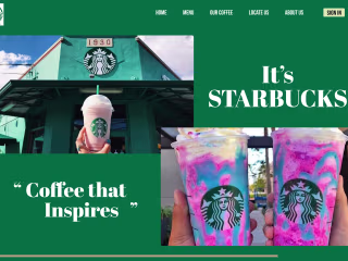 Starbucks Clone Web Design