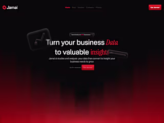 Jamai website design and dev