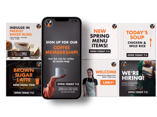 Digital Menus, Google Ads and Social Media - The Bakers Table