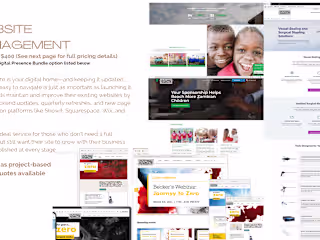 Website Management and Backend Maintenance