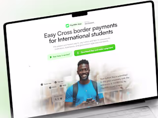 Pay4me Landing page redesign