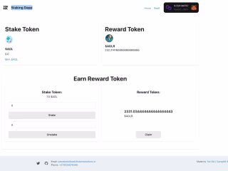 Staking Dapp