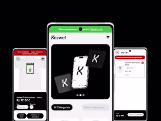 Kezwel Store Website Development