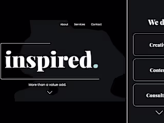 Brand Identity and Website for Inspired by River