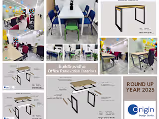 Transformed Office Renovation Interiors