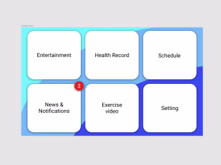 Prototype of an Elderly/senior user-focused tablet app