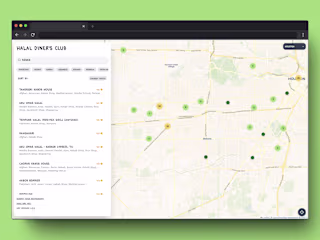 Location-based Food Discovery App
