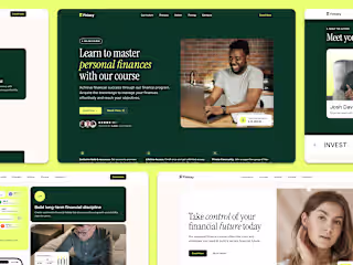 Finlaxy — Education Landing Page Framer Template