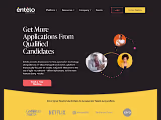 Webflow Website | The Talent Acceleration Platform | Entelo