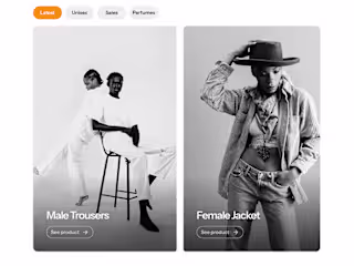 Landing Page Design for KIKI's E-Commerce Website