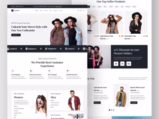 E-Commerce Website | Fashion E-Commerce | Clothes on Behance