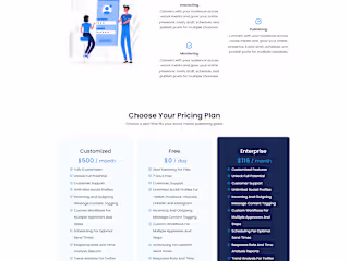 SandSocial, a SaaS social media management web applications