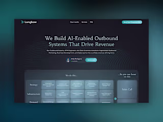Longbow | Branding, Website, Webflow