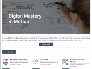 Vector Digital Website
