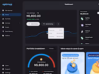Optimus: crafting experiences to simplify
investments