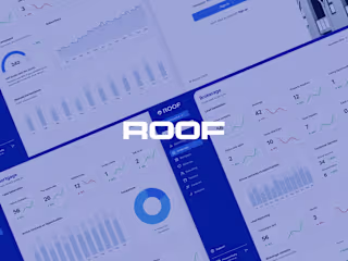 Roof Ai - Dashboard Design