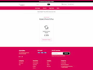 Mobile Repair buy and sell Website in Laravel