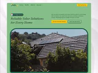 SolarHaven Energy 🏠 | Residential Solar Website Design 